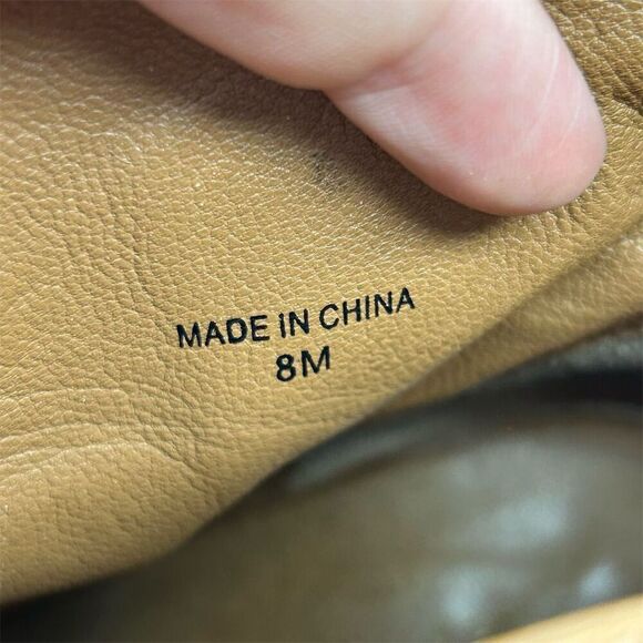 Kate Spade Women's Heeled Ankle Booties Brown Leather Buckle Strap Size 8M - Picture 13 of 16